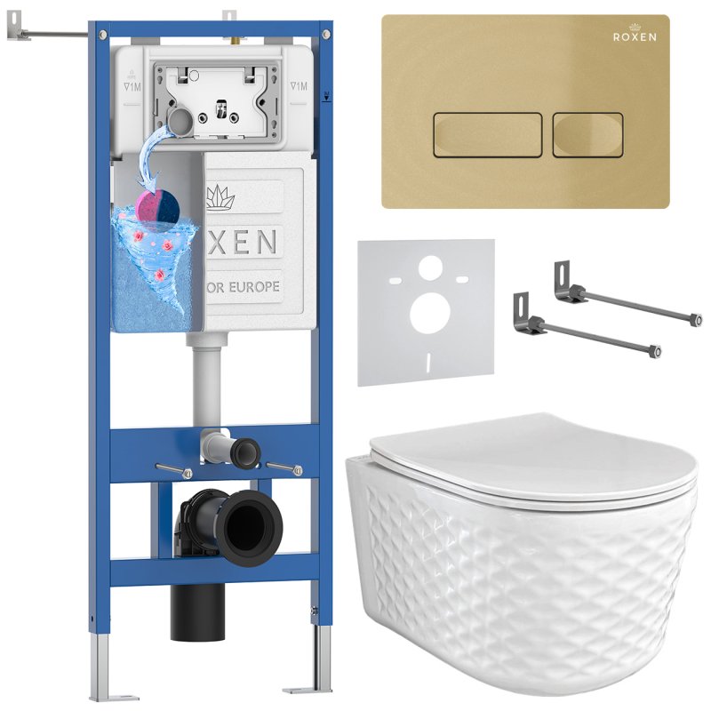 Комплект 6 в 1 Roxen StounFix Dual Fresh 979006
